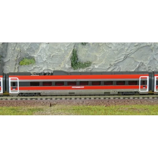 HN3514-Arnold HN3514 Set of 4 complementary for TGV Frecciarossa 1000, FS, N 1/160