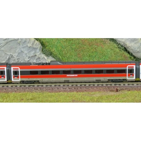 HN3514-Arnold HN3514 Set of 4 complementary for TGV Frecciarossa 1000, FS, N 1/160