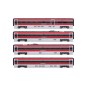 HN3514-Arnold HN3514 Set de 4 complémentaires pour TGV Frecciarossa 1000, FS, N 1/160
