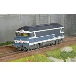 Jouef HJ2622 Locomotive diesel CC 72084, SNCF, livrée bleue, logo Carmillon Jouef HJ2622 - 1