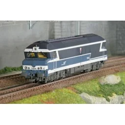 Jouef HJ2621 CC 72056 diesel locomotive, La Bourboule, SNCF, blue l...