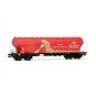HR6679-Rivarossi HR6679 Wagon trémie à bogies, rouge, Trasporto Malto 100% Italiano per PERONI