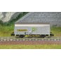 HN6678-Arnold HN6678 Covered axle wagon, Type G4, Permaplex walls, SNCF, JOUEF Trains, N - 1/160