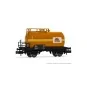 Arnold HN6679 Set of 2 tank and covered wagons with axles, Type G4,... HN6679-Arnold HN6679 Set of 2 tank and covered wagons with axles, Type G4, COLAS Rail, N - 1/160