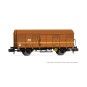 HN6679-Arnold HN6679 Set of 2 tank and covered wagons with axles, Type G4, COLAS Rail, N - 1/160