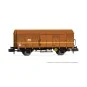 Arnold HN6679 Set of 2 tank and covered wagons with axles, Type G4,... HN6679-Arnold HN6679 Set of 2 tank and covered wagons with axles, Type G4, COLAS Rail, N - 1/160