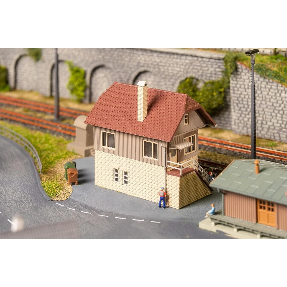 Faller 239011 Model Kit, Promotional Set Feldsee Station, N - 1/160