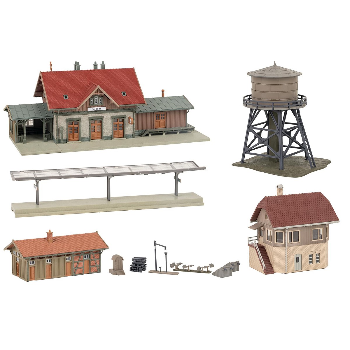 Faller 239011 Maquette, Coffret promotionnel Gare de Feldsee, N - 1/160 Faller Faller_239011 - 6