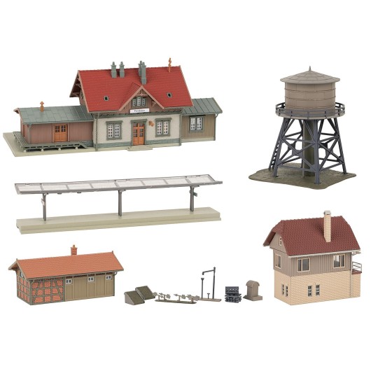 Faller_239011-Faller 239011 Maquette, Coffret promotionnel Gare de Feldsee, N - 1/160