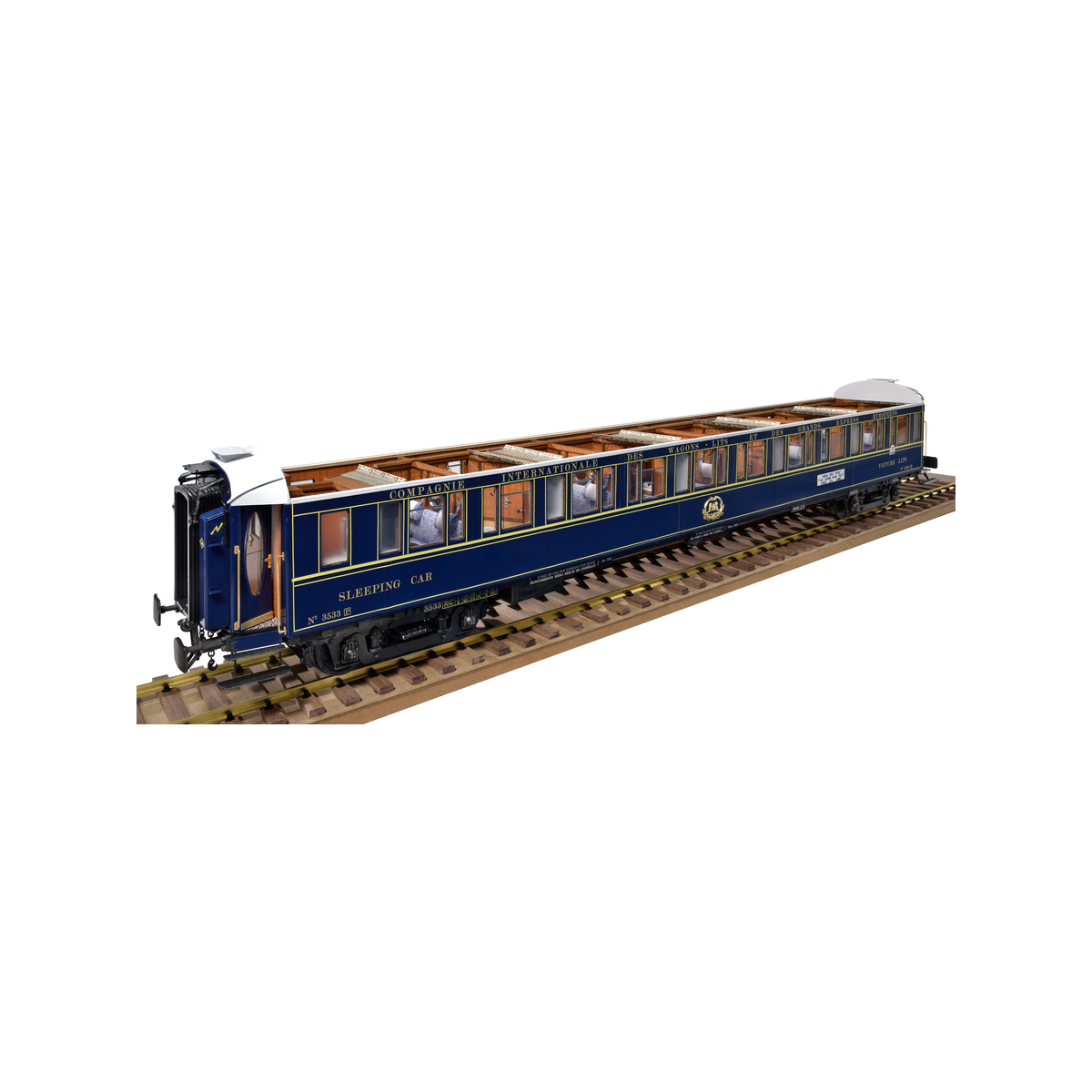 Amati 1714/01 Voiture voyageur Orient Express CIWL 1/32 construction bois  1714/01 - 1