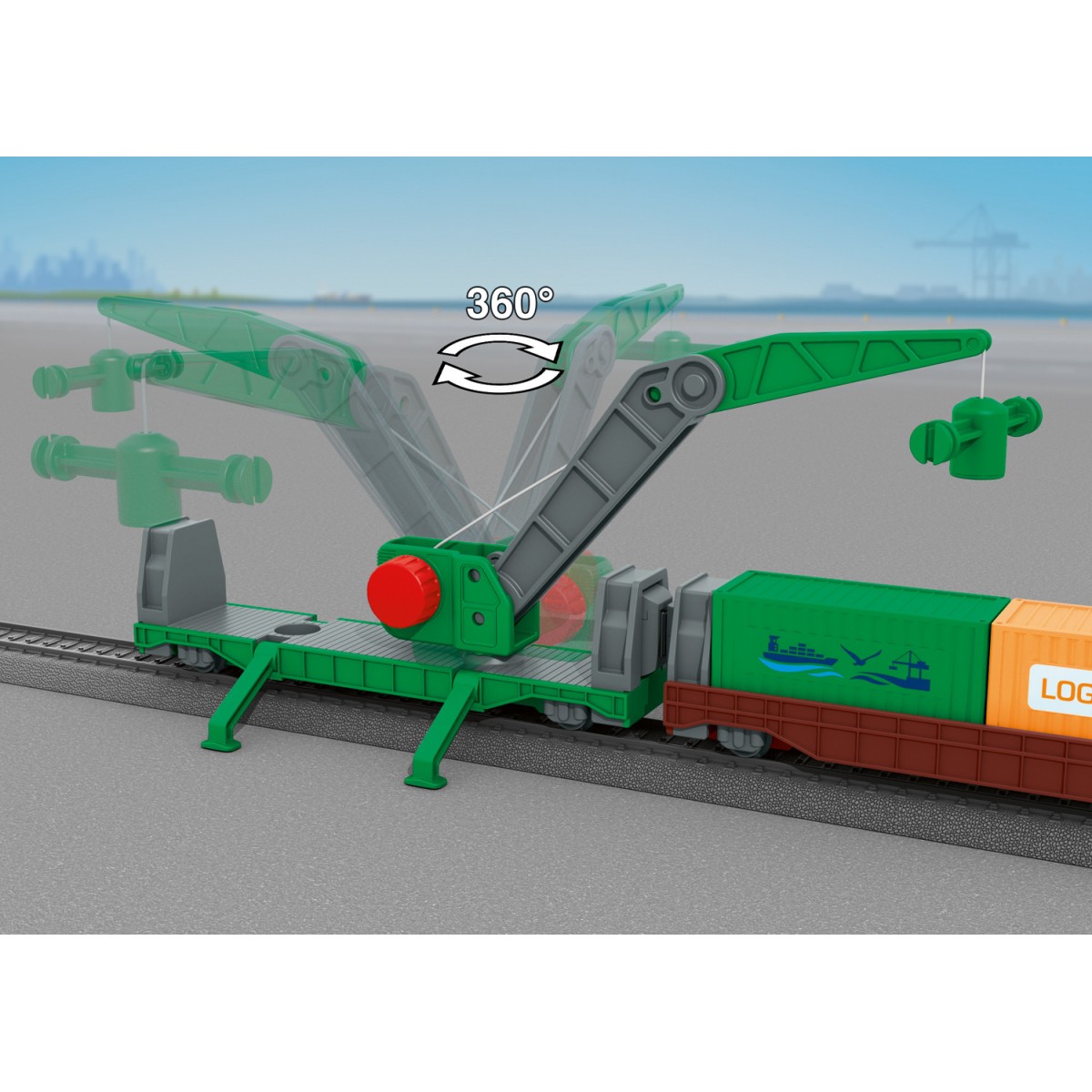 Marklin 29349 "Container Logistics" Starter Set - My World - Markli...