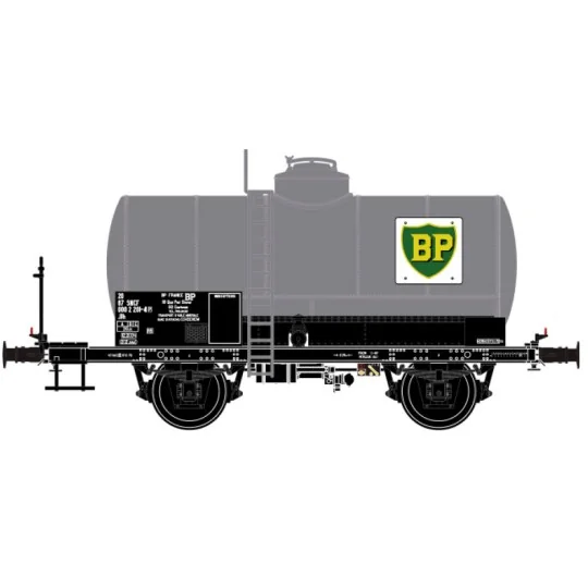 LS Models 30453 OCEM tank wagon, gangway, grey, BP, SNCF LSM_30453-LS Models 30453 OCEM tank wagon, gangway, grey, BP, SNCF