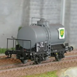 Ls Models 30453 Wagon citerne OCEM, passerelle, gris, BP, SNCF Ls models LSM_30453 - 1