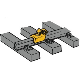 Roco 40004 Stop shoes x 12 pieces - Roco_40004