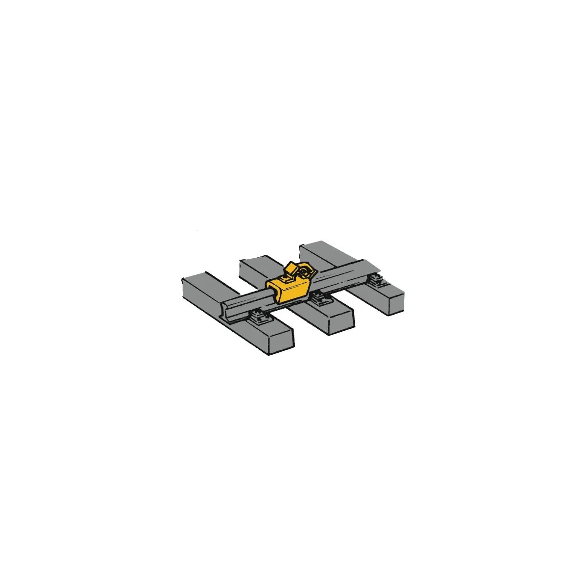 Roco 40004 Sabot d'arrêts x 12 pièces Roco Roco_40004 - 1