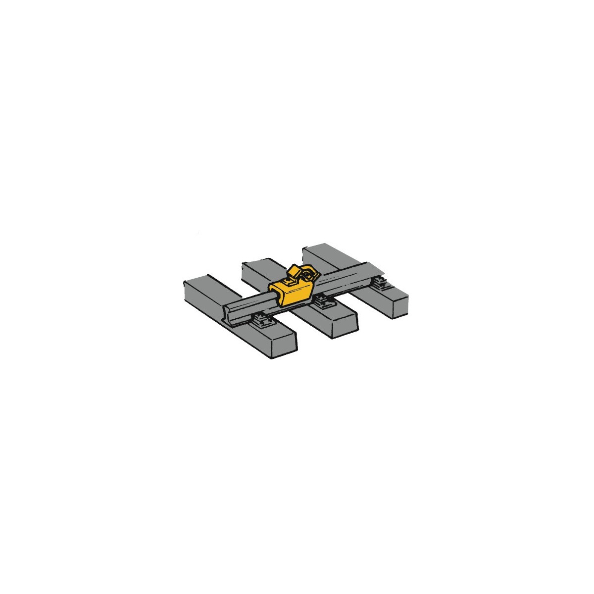 Roco 40004 Stop shoes x 12 pieces - Roco - Roco_40004 Roco 40004 Stop shoes x 12 pieces - Roco - Roco_40004