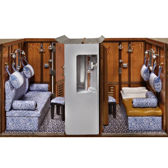 1714/01-Amati 1714/01 Voiture voyageur Orient Express CIWL 1/32 construction bois