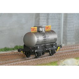 LS Models 30457 OCEM tank wagon, without walkway, grey, SHELL, SNCF...