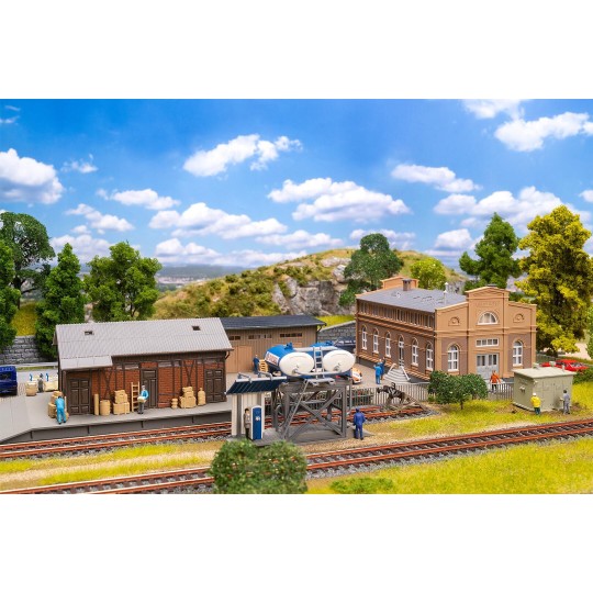 Faller_190088-Faller 190088 Model Kit, Promotional Set Merchandise Handling