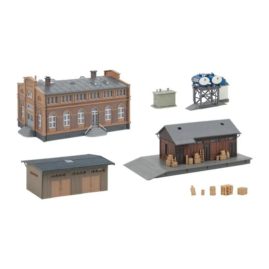 Faller 190088 Maquette, Coffret promotionnel Manutention de marchandise Faller Faller_190088 - 6 Faller_190088-Maquette, Coffret promotionnel Manutention de marchandise - Faller 190088