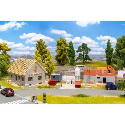 Faller 190089 Model Kit, Promotional Set On the Construction Site -...