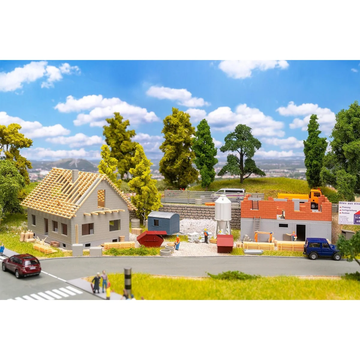 Faller 190089 Model Kit, Promotional Set On the Construction Site -...