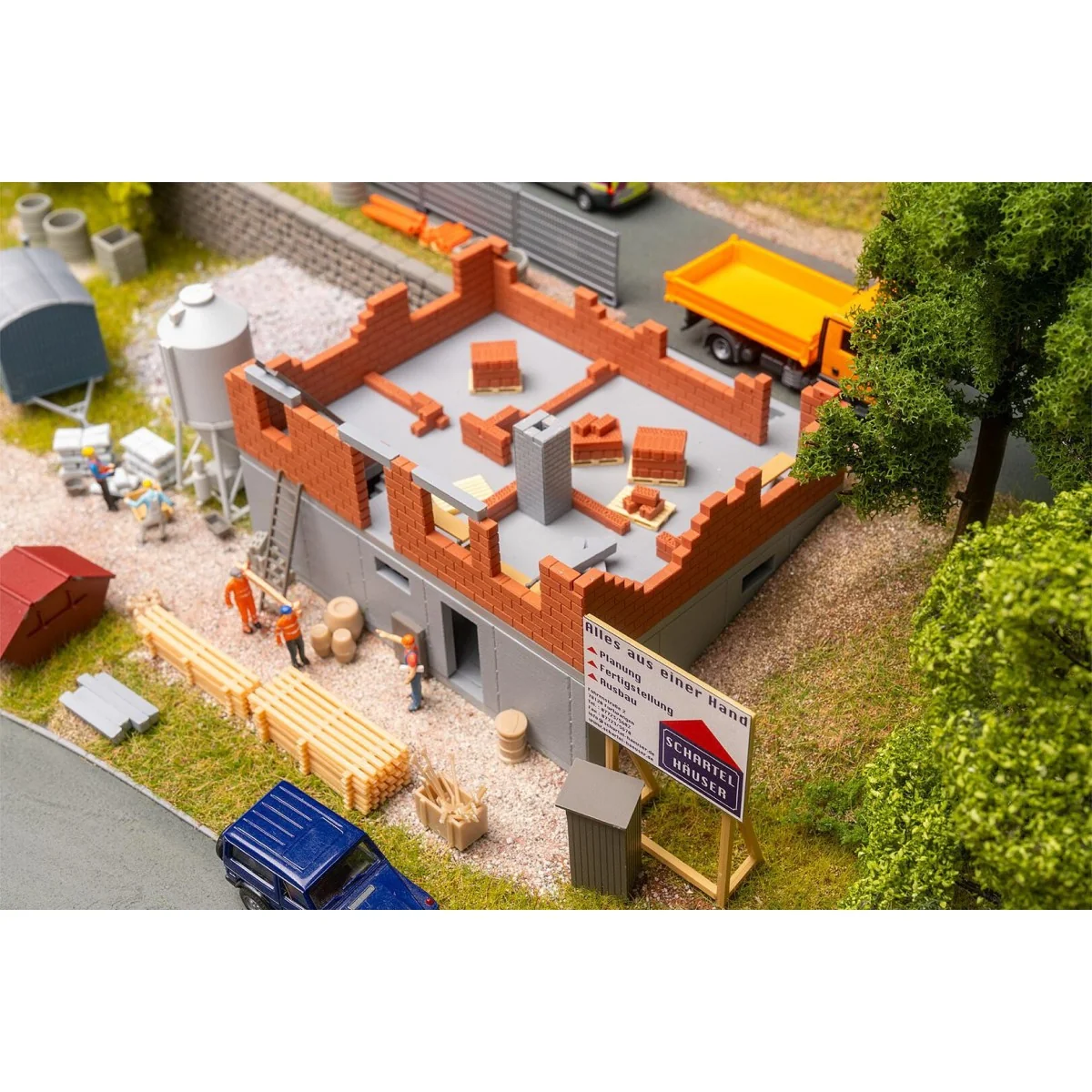 Faller 190089 Model Kit, Promotional Set On the Construction Site -...