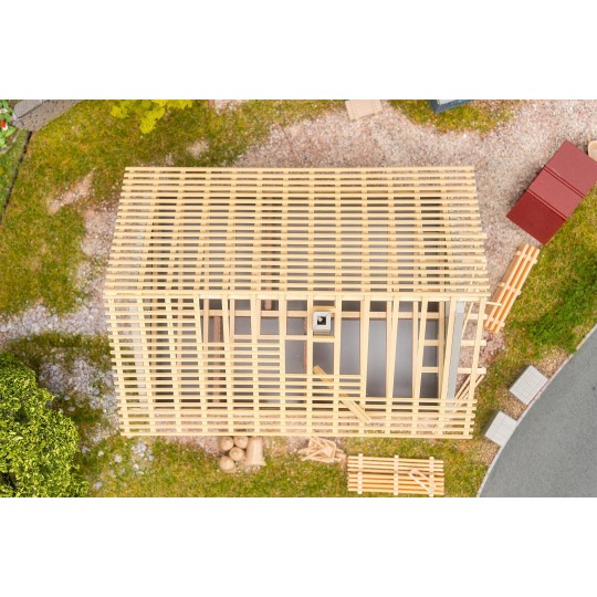 Faller_190089-Faller 190089 Maquette, Coffret promotionnel Sur le chantier