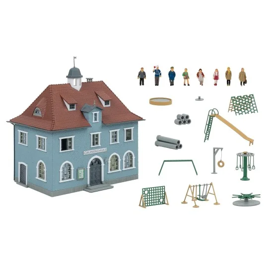 FALLER_190087-Faller 190087 Model Kit, Back to School Promotional Set