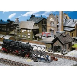 Faller 120139 Maquette, Maison à compresseur, tuyauterie, support de tisonniers Faller Faller_120139 - 1