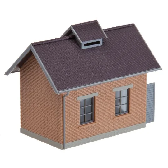 Faller_120139-Faller 120139 Model Kit, Compressor House, Pipes, Poker Holder