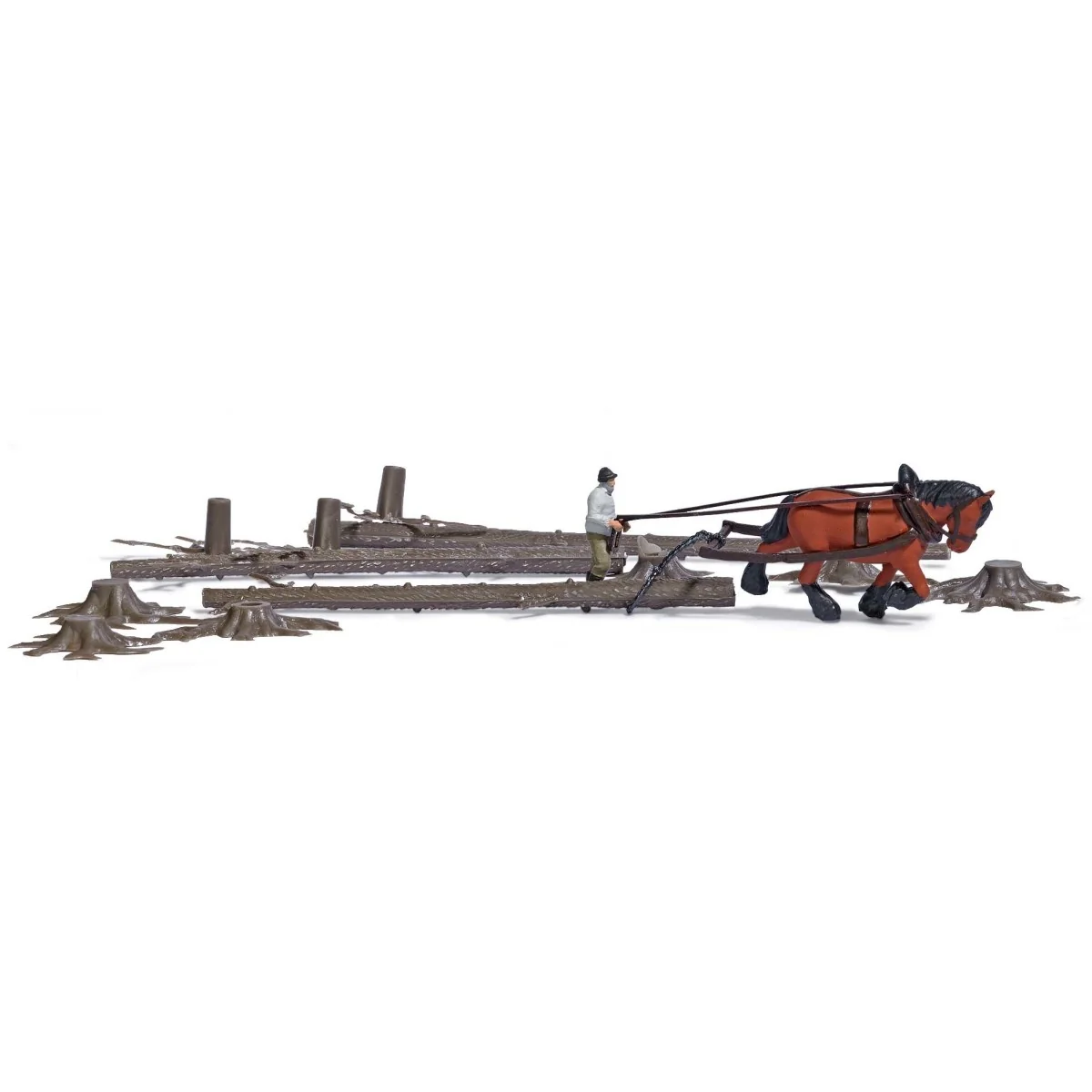 Busch 79882 Timber Skidding Action Set - Busch_79882