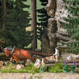 Busch 79882 Timber Skidding Action Set - Busch_79882