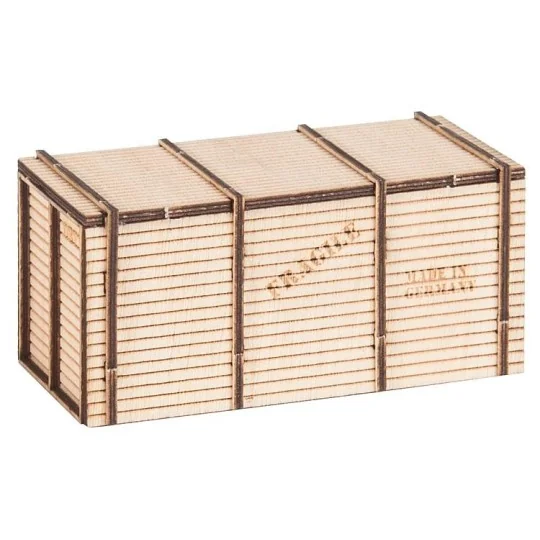 Faller 180959 Model Kit, Wooden Crate Faller_180959-Faller 180959 Model Kit, Wooden Crate