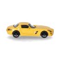 Herpa_430784-003-Herpa 430784-003 Voiture Mercedes-Benz SLS AMG, jaune
