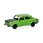 Herpa_024358-005-Herpa 024358-005 Voiture Simca Rallye II, vert / jantes noires