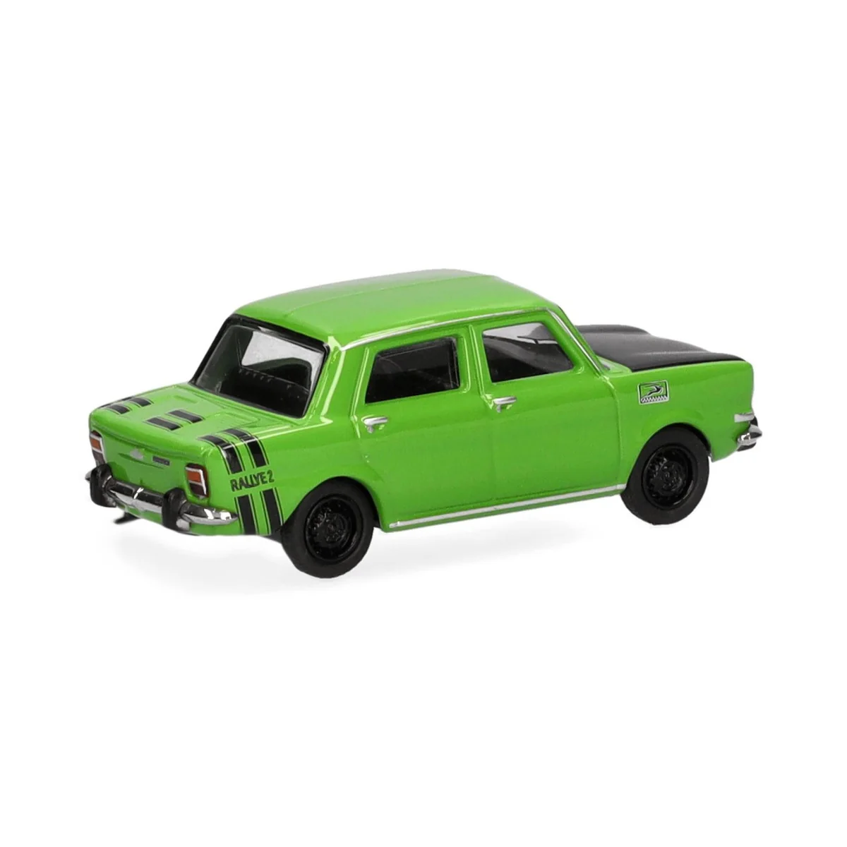 Herpa 024358-005 Voiture Simca Rallye II, vert / jantes noires Herpa Herpa_024358-005 - 2