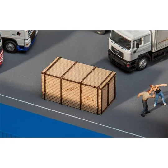 Faller 180959 Model, Wooden Crate - Faller - Faller_180959 Faller_180959-copy of Faller 180947 Model, Well - Faller_180959