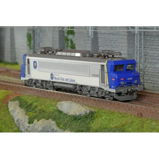 LSM_10441S-LS Models 10441S SNCF BB 22254RC electric locomotive, Nord-Pas-de-Calais region, Carmillon logo, Lens, Digital sound