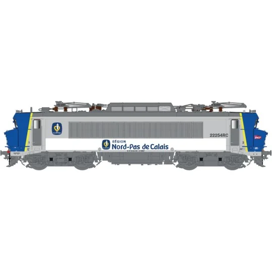 LSM_10441-LS Models 10441 SNCF BB 22254RC electric locomotive, Nord-Pas-de-Calais region, Carmillon logo, Lens