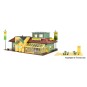 Vollmer_43656-copy of Faller 130908 Maquette, vignoble avec restaurant de jardin