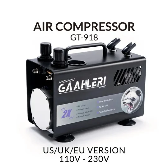 42878-Compresseur d'air pour aérographe série Dual Drive GT-918 Gaahleri - 42878