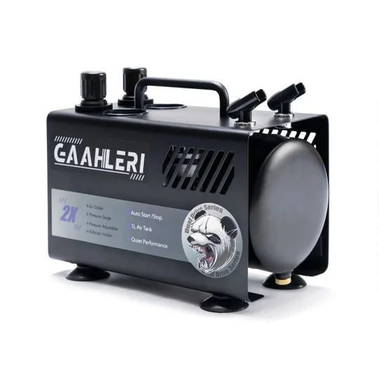 42878-Dual Drive GT-918 Series Airbrush Air Compressor Gaahleri - 42878