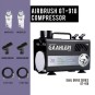 42878-Dual Drive GT-918 Series Airbrush Air Compressor Gaahleri