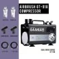 42878-Dual Drive GT-918 Series Airbrush Air Compressor Gaahleri - 42878