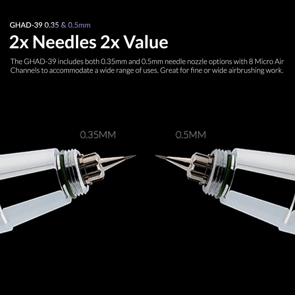 Aérographe GHAD-39 Advanced Séries Gaahleri Gaahleri 40133 - 5