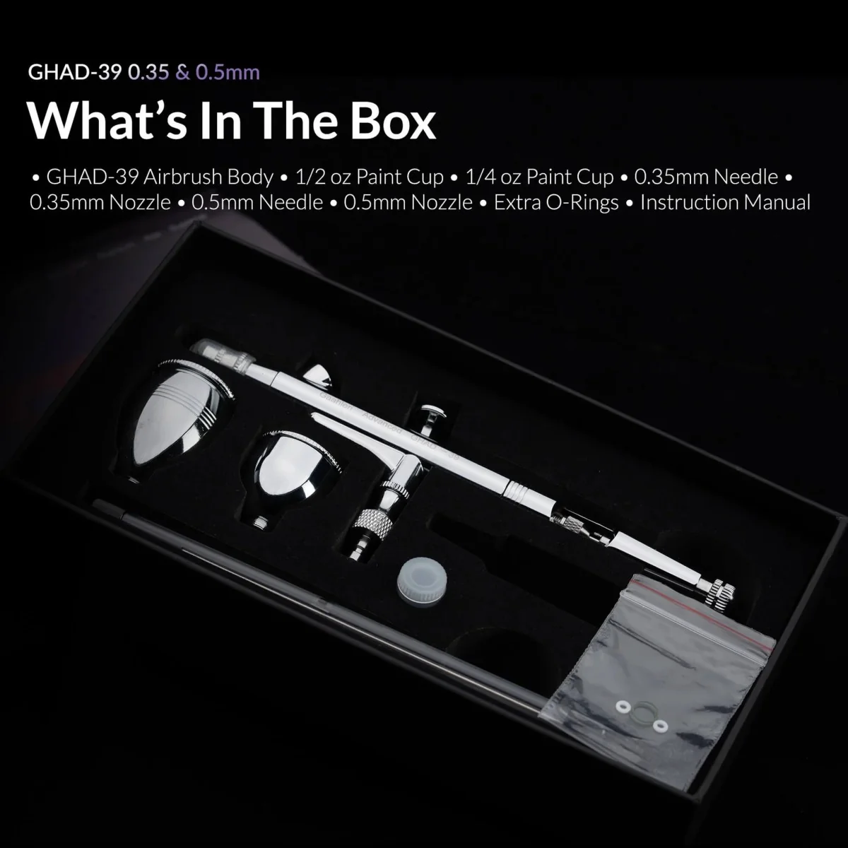 Gaahleri GHAD-39 Advanced Series Airbrush - 40133