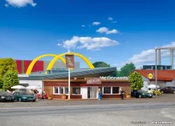 Vollmer 43636 Model, McDonald's McCafé Restaurant - Vollmer - V...