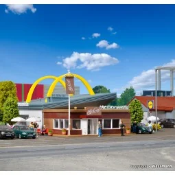 Vollmer 43636 Model, Mc Donald's McCafé Restaurant