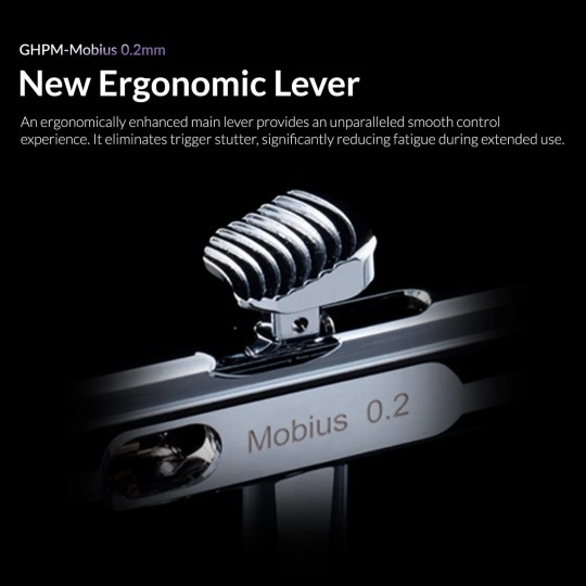 40850-Aérographe GHPM-Mobius 0.2 mm Premium Séries Gaahleri